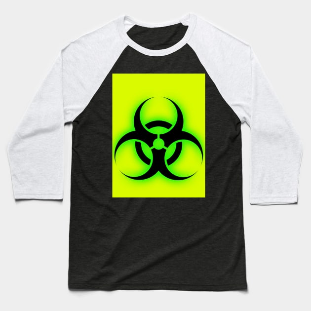 Biohazard Baseball T-Shirt by Celtic Morrigan